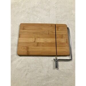 Wire Cheese Slicer Cutting Board Kitchenware Small 10x6.5” Farmhouse